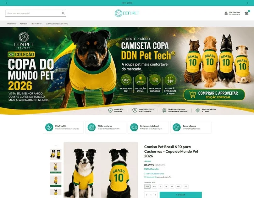 00 - Links 11 Loja virtual da DDN Pet